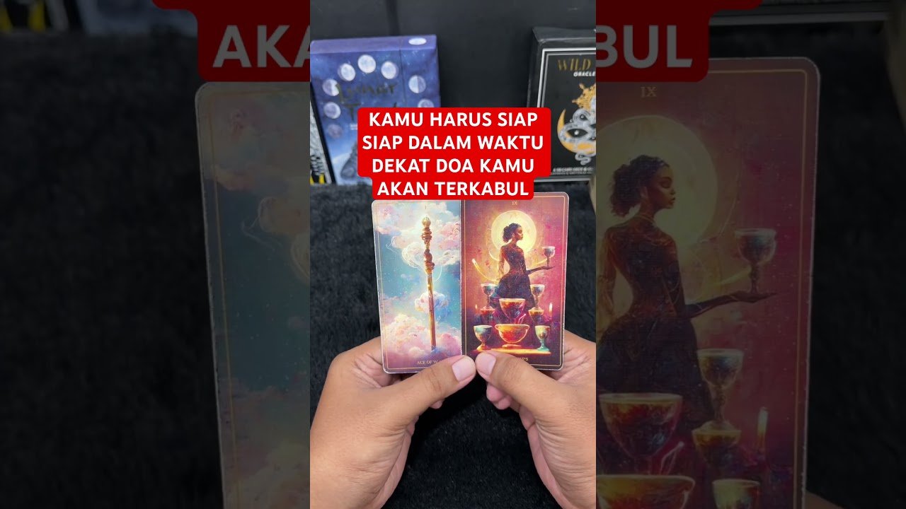 No momento, você está visualizando KAMU HARUS SIAP SIAP DALAM WAKTU DEKAT DOA KAMU AKAN TERKABUL #tarot #tarotreading