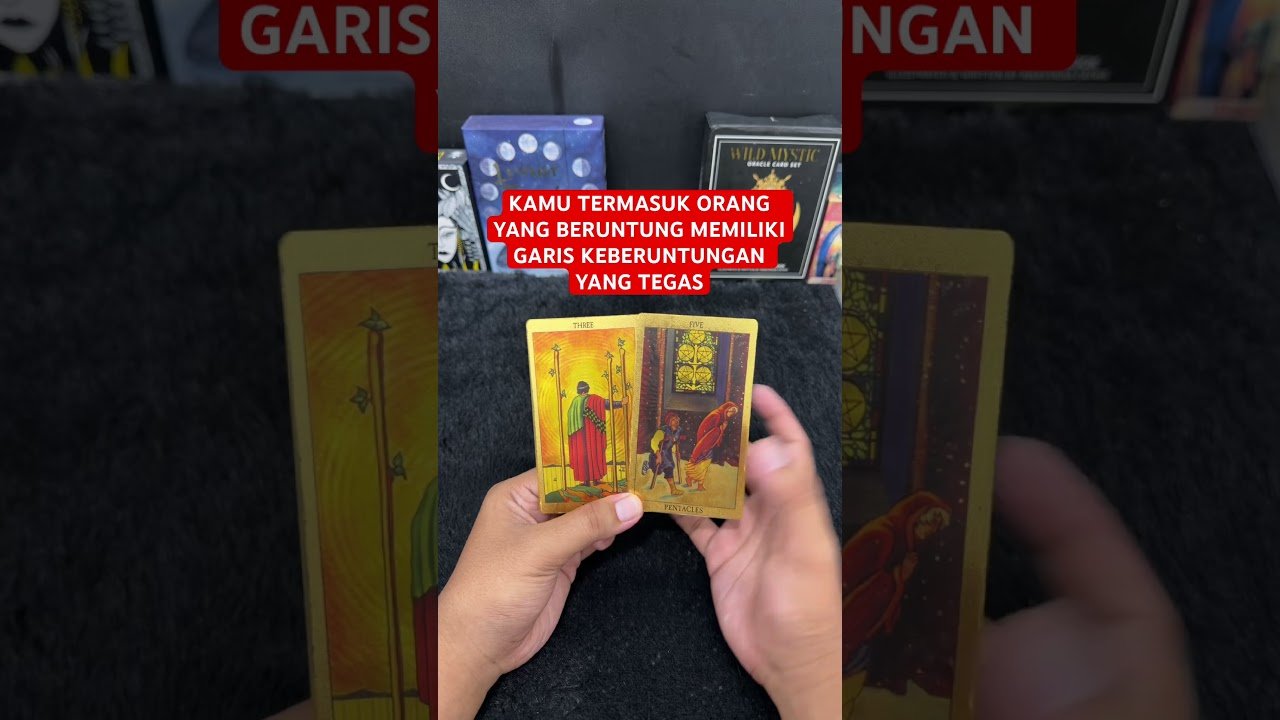 Leia mais sobre o artigo KAMU TERMASUK ORANG YANG BERUNTUNG MEMILIKI GARIS KEBERUNTUNGAN YANG TEGAS #tarot #tarotreading