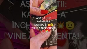 Leia mais sobre o artigo KARMA S-A ÎNCHEIAT!💥 VINE ABUNDENTA!💃🏻❤️🌈#iubire #tarot #destin #uniune