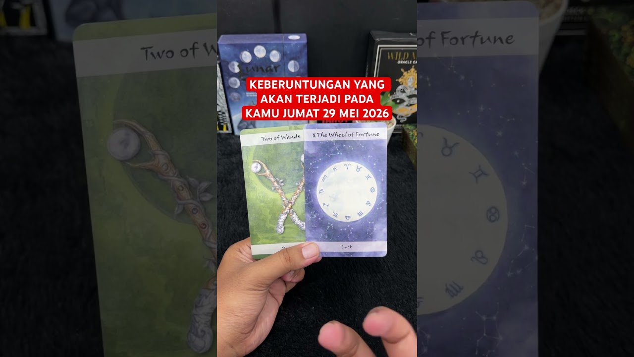 No momento, você está visualizando KEBERUNTUNGAN YANG AKAN TERJADI PADA KAMU JUMAT 29 MEI 2026 #tarot #tarotreading