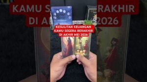 Leia mais sobre o artigo KESULITAN KEUANGAN KAMU SEGERA BERAKHIR DI AKHIR MEI 2026 #tarot #tarotreading