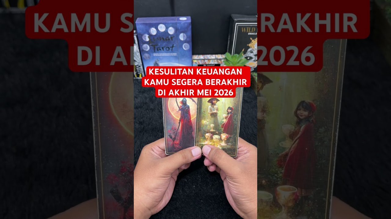 No momento, você está visualizando KESULITAN KEUANGAN KAMU SEGERA BERAKHIR DI AKHIR MEI 2026 #tarot #tarotreading