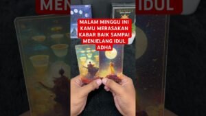 Leia mais sobre o artigo MALAM MINGGU INI KAMU MERASAKAN KABAR BAIK SAMPAI MENJELANG IDUL ADHA #tarot #tarotreading