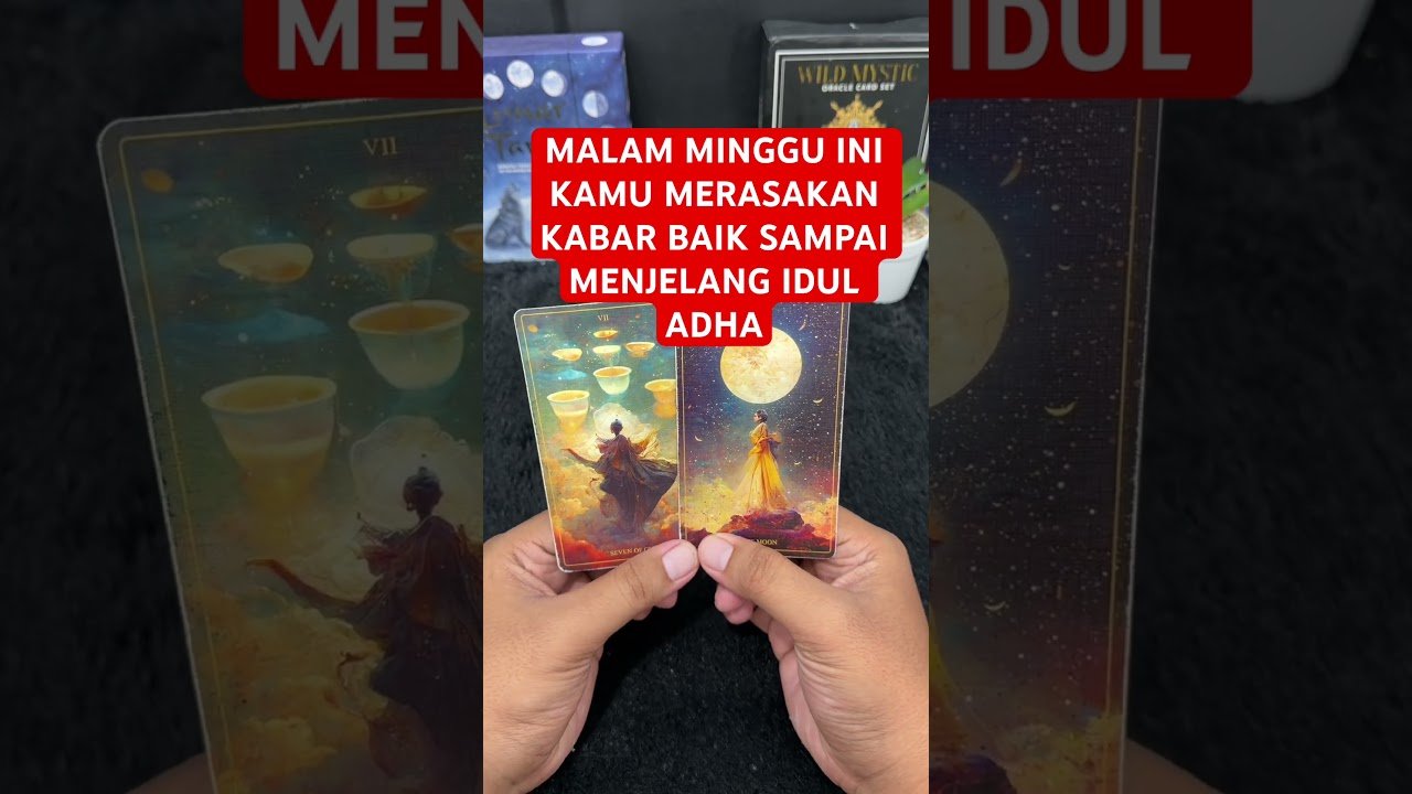 No momento, você está visualizando MALAM MINGGU INI KAMU MERASAKAN KABAR BAIK SAMPAI MENJELANG IDUL ADHA #tarot #tarotreading
