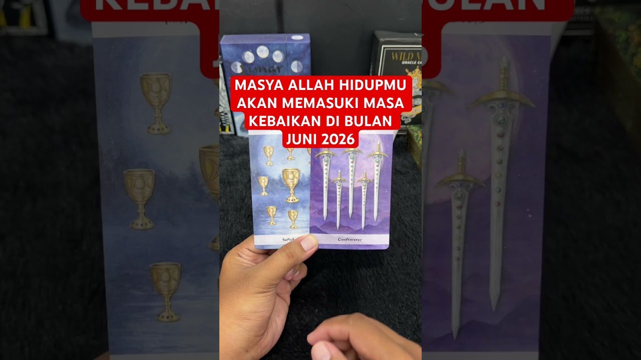 No momento, você está visualizando MASYA ALLAH HIDUPMU AKAN MEMASUKI MASA KEBAIKAN DI BULAN JUNI 2026 #tarot #tarotreading
