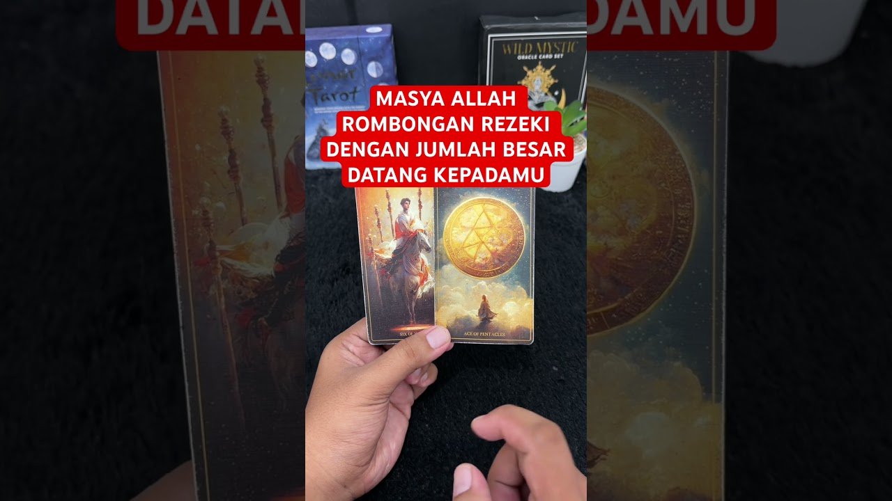 No momento, você está visualizando MASYA ALLAH ROMBONGAN REZEKI DENGAN JUMLAH BESAR DATANG KEPADAMU #tarot #tarotreading