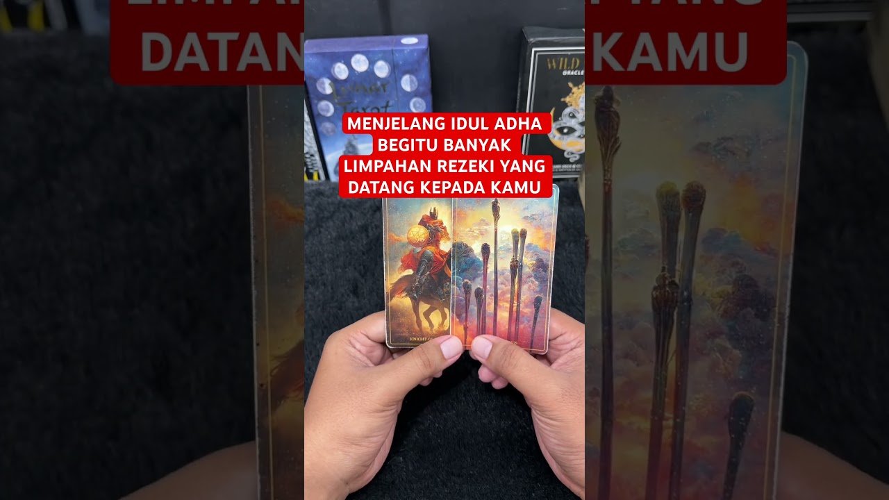 No momento, você está visualizando MENJELANG IDUL ADHA BEGITU BANYAK LIMPAHAN REZEKI YANG DATANG KEPADA KAMU #tarot #tarotreading