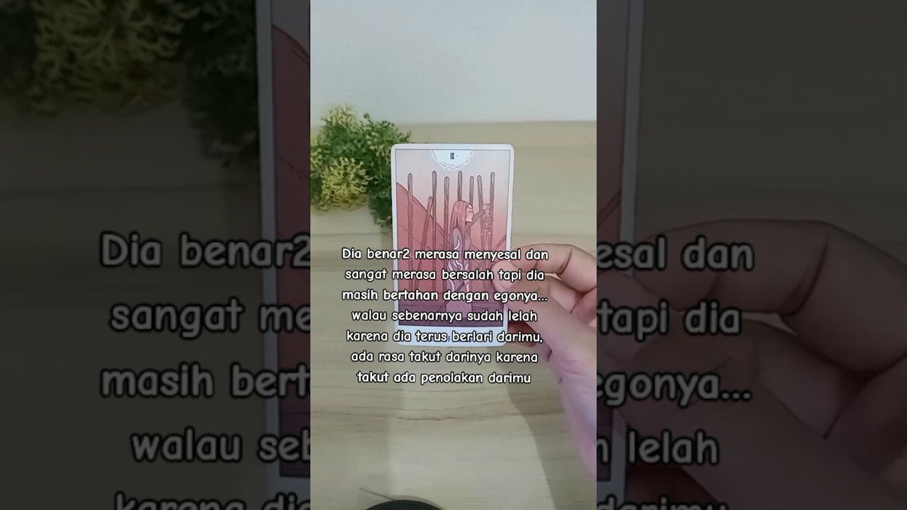No momento, você está visualizando Menyesalkah dia setelah pergi meninggalkanmu? 🏃 #tarot #tarotreadi #shorts
