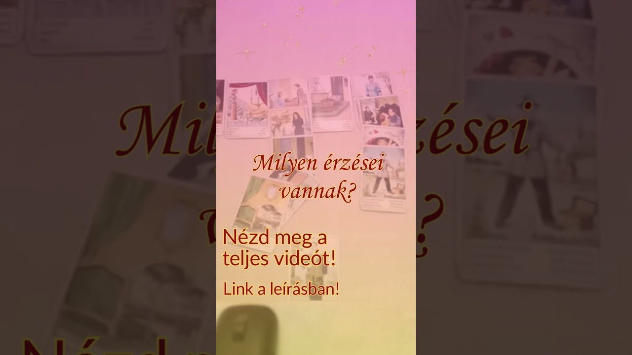 Leia mais sobre o artigo Milyen érzései vannak?  💘✨😃  #love  #tarot