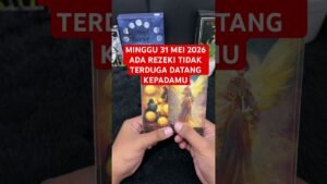 Leia mais sobre o artigo MINGGU 31 MEI 2026 ADA REZEKI TIDAK TERDUGA DATANG KEPADAMU #tarot #tarotreading