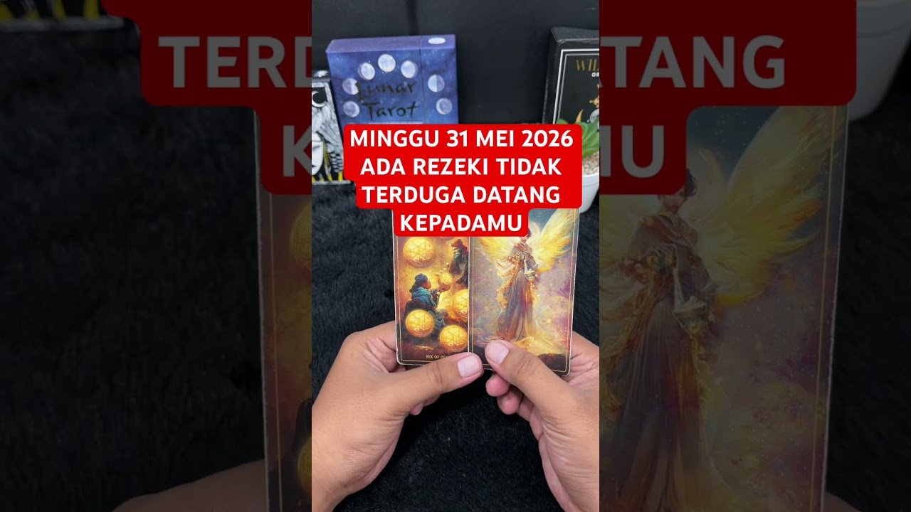 No momento, você está visualizando MINGGU 31 MEI 2026 ADA REZEKI TIDAK TERDUGA DATANG KEPADAMU #tarot #tarotreading