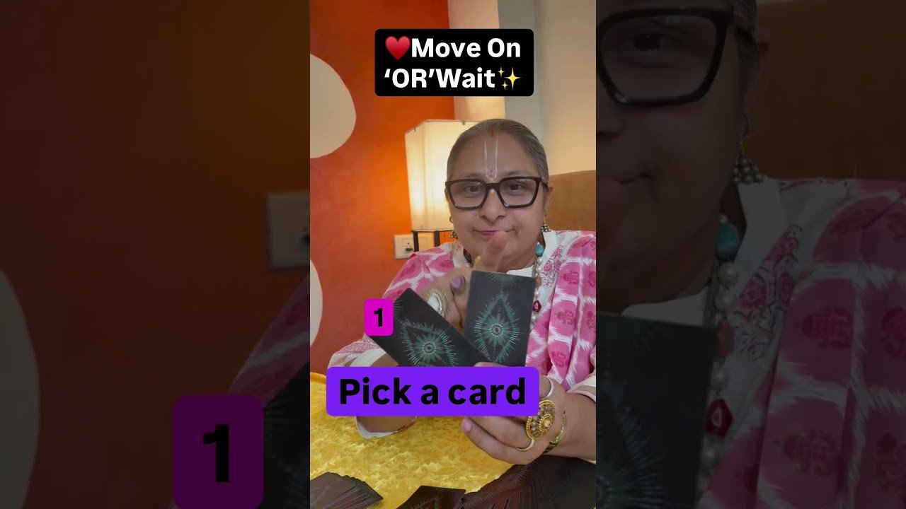No momento, você está visualizando Move on or wait @pick a card #tarot #whatscomingupinlovelife