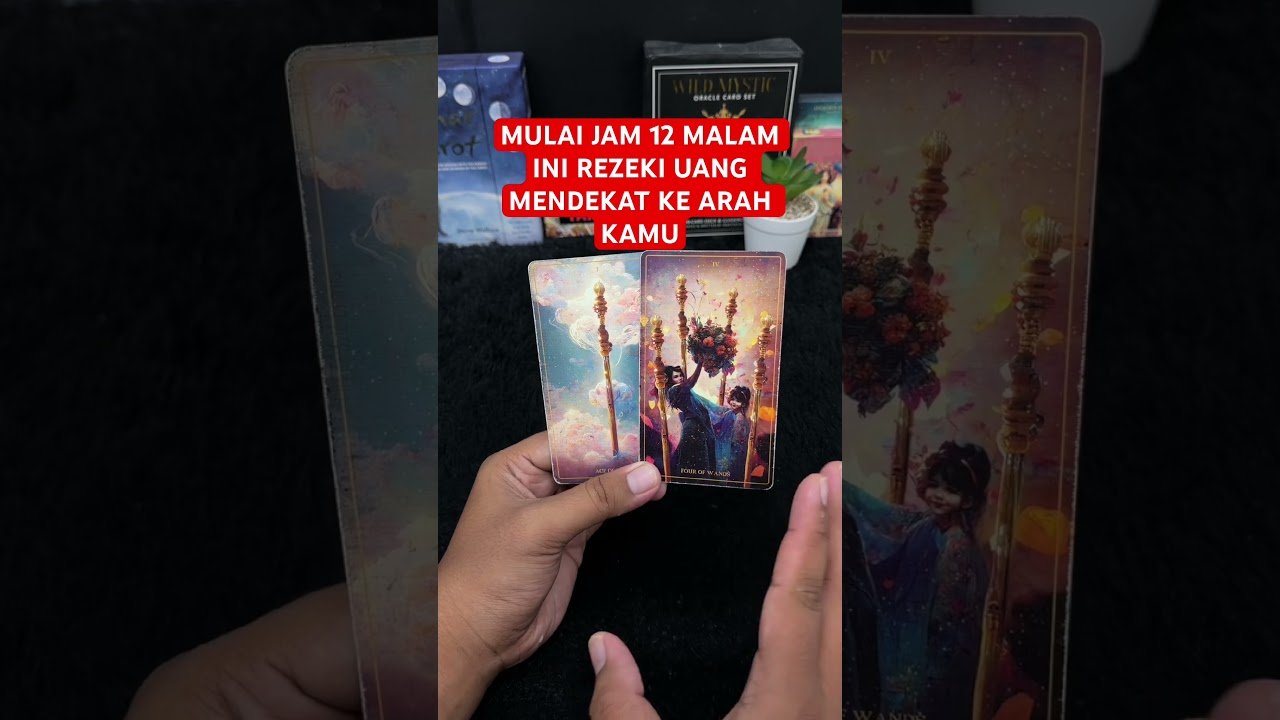 Leia mais sobre o artigo MULAI JAM 12 MALAM INI REZEKI UANG MENDEKAT KE ARAH KAMU #tarot #tarotreading