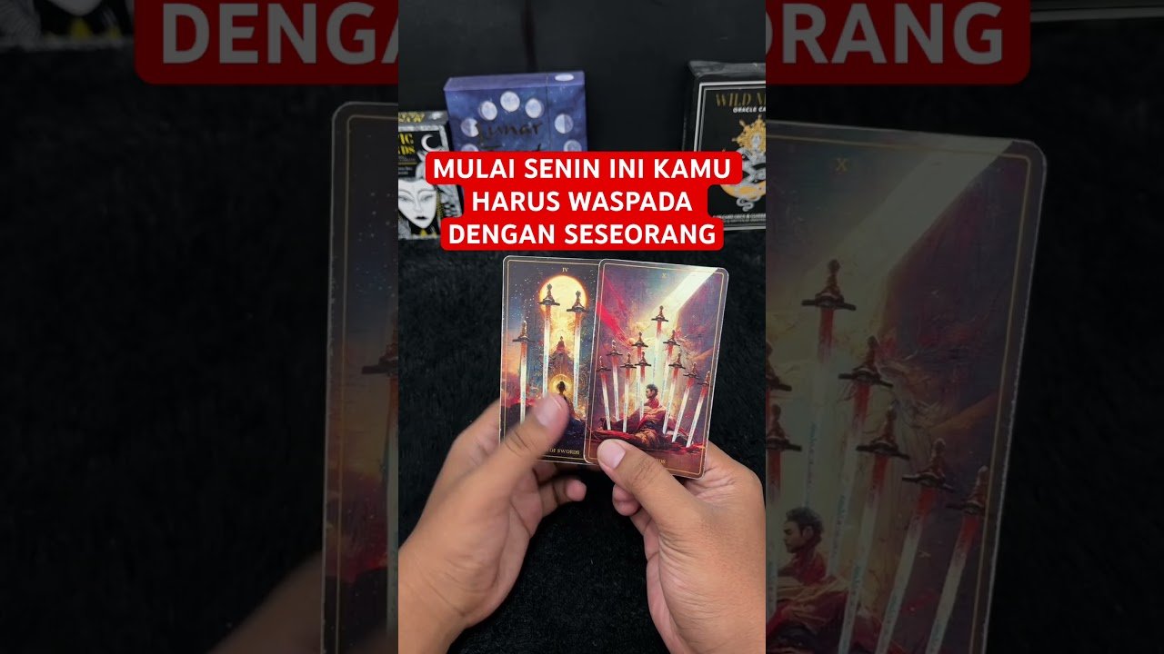 No momento, você está visualizando MULAI SENIN INI KAMU HARUS WASPADA DENGAN SESEORANG #tarot #tarotreading