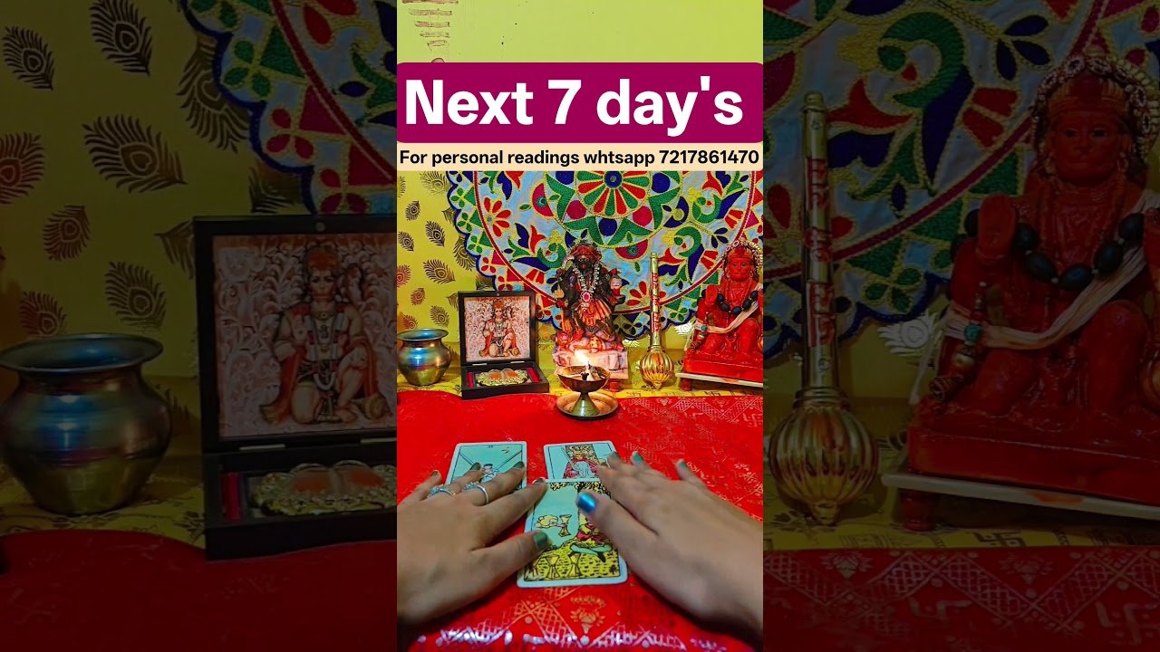 No momento, você está visualizando Next 7 day’s #blessingsofmaakali #tarot #astrology