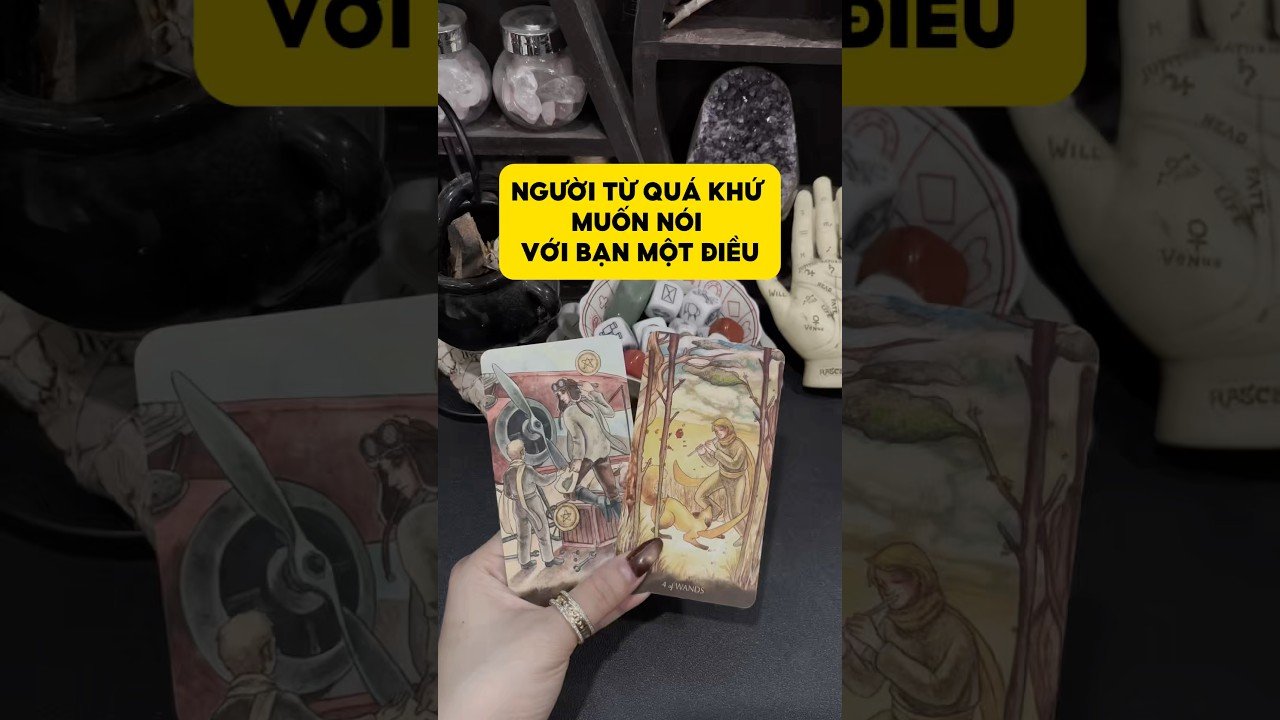 No momento, você está visualizando Người từ quá khứ muốn nói với bạn 1 điều #tarot #duongtarot ￼#tarotvietnam #tarotonline #tinhyeu