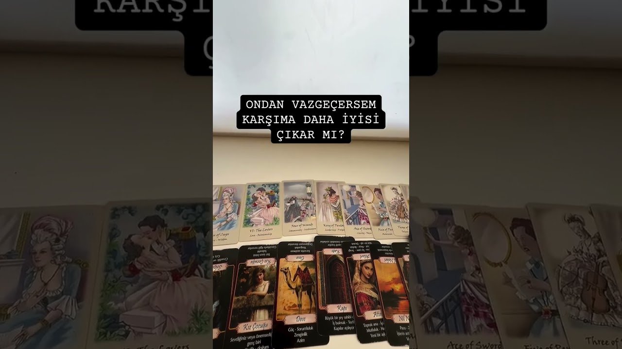No momento, você está visualizando ONDAN VAZGEÇERSEM KARŞIMA DAHA İYİSİ ÇIKAR MI? #tarotfalı #tarot #mesaj #astroloji #tarotfal
