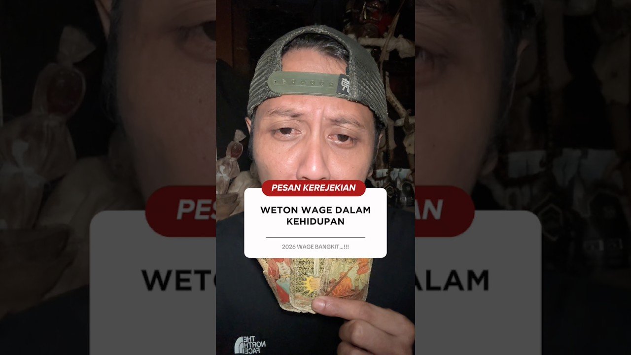 No momento, você está visualizando PESAN KEREJEKIAN #wetonwage #tarot #primbonjawa