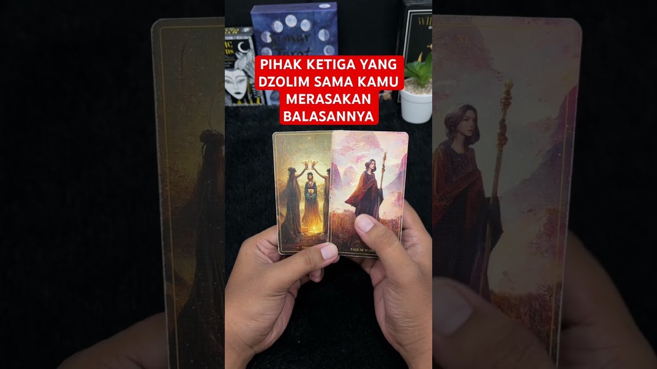 No momento, você está visualizando PIHAK KETIGA YANG DZOLIM SAMA KAMU MERASAKAN BALASANNYA #tarot #tarotreading
