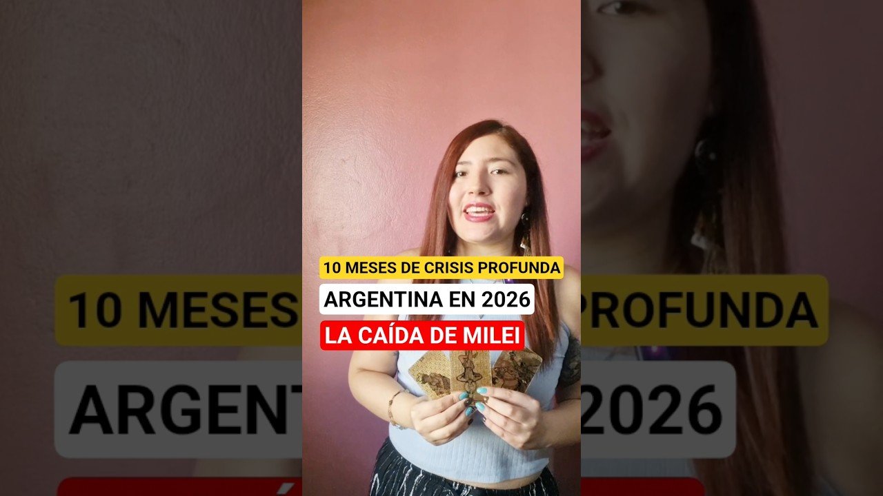 No momento, você está visualizando PREDICCIONES ARGENTINA 2026 LA CAÍDA DE MILEI #fyp #parati #viral #argentina #tarot #america