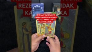 Leia mais sobre o artigo RUMAH TANGGAMU MERASAKAN LIMPAHAN REZEKI YANG TIDAK KAMU SANGKA #tarot #tarotreading