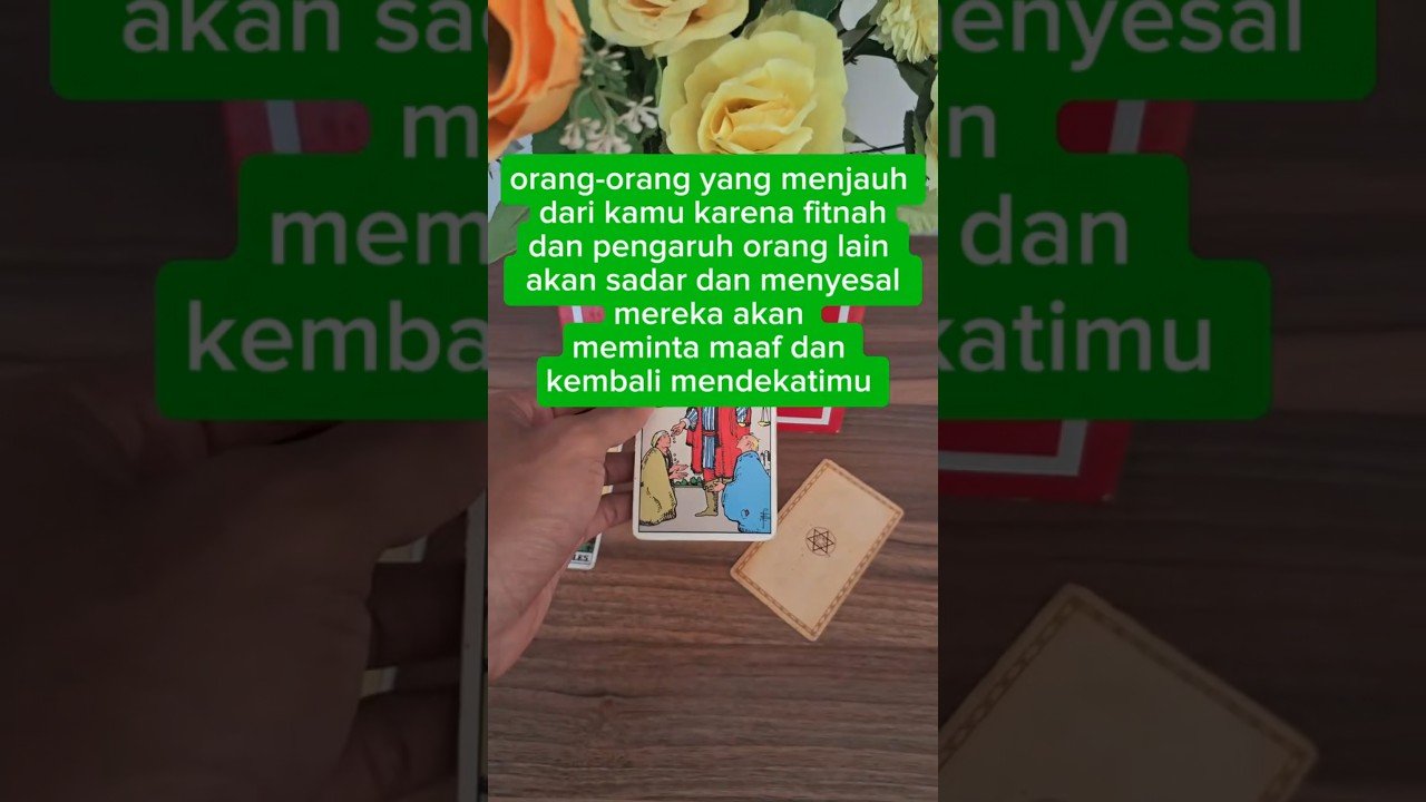 No momento, você está visualizando semesta akan berbuat baik kepadamu #tarot #tarotcards #tarotreader