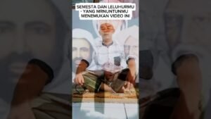 Leia mais sobre o artigo Semesta dan Leluhurmu yang menuntunmu menemukan video ini #cintarasulullah #tarot #shortvideo