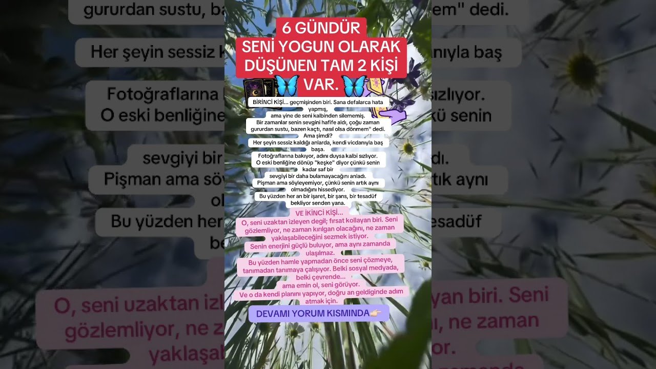 No momento, você está visualizando Seni yoğun olarak düşünen tam 2 kişi var ? #tarot #tarotreading #tarotcards #burçlar #ikizalev