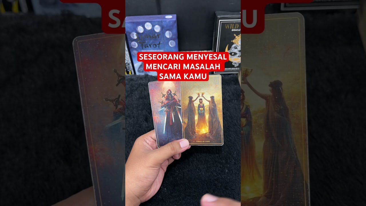 No momento, você está visualizando SESEORANG MENYESAL MENCARI MASALAH SAMA KAMU #tarot #tarotreading