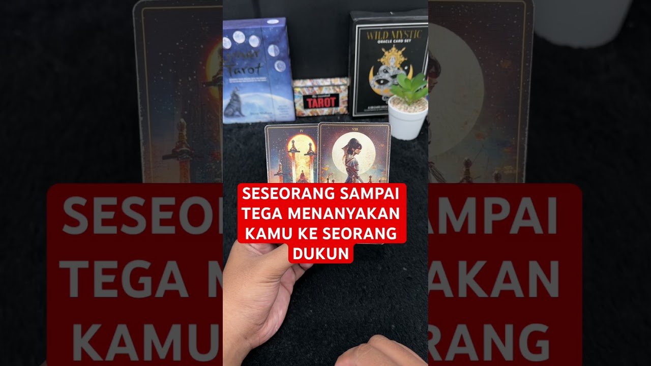 No momento, você está visualizando SESEORANG SAMPAI TEGA MENANYAKAN KAMU KE SEORANG DUKUN #tarot #tarotreading