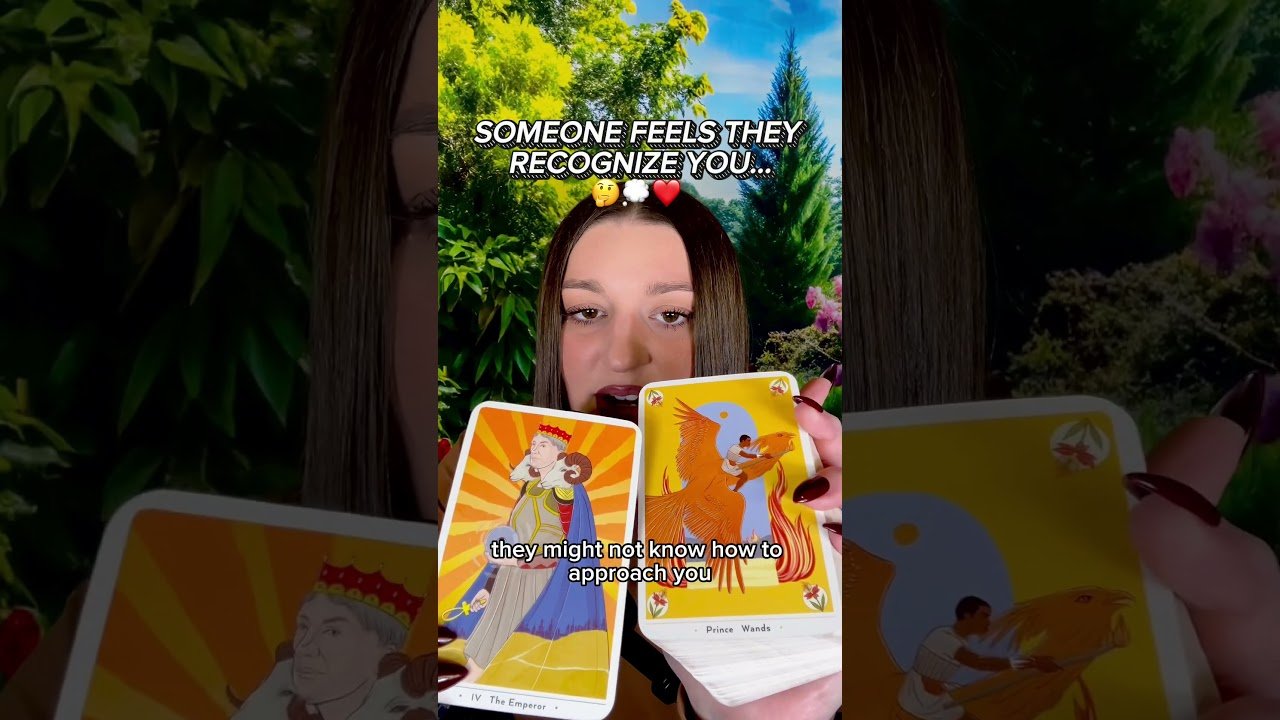 No momento, você está visualizando SOMEONE FEELS THEY RECOGNIZE YOU… 🤔💭❤️  #shorts #tarot #themetamystic