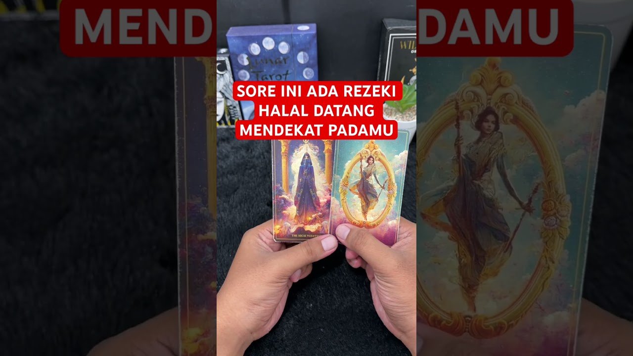 No momento, você está visualizando SORE INI ADA REZEKI HALAL DATANG MENDEKAT PADAMU #tarot #tarotreading