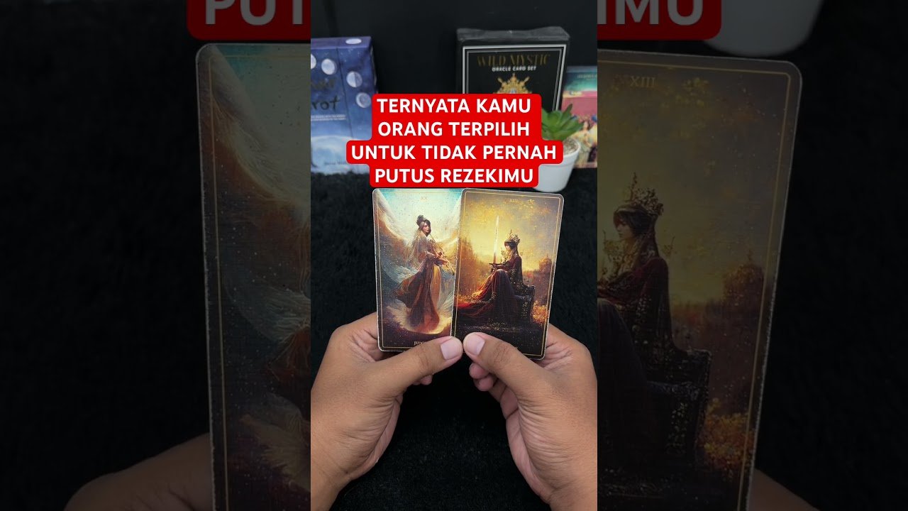 Leia mais sobre o artigo TERNYATA KAMU ORANG TERPILIH UNTUK TIDAK PERNAH PUTUS REZEKIMU #tarot #tarotreading