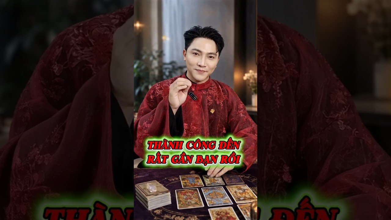 No momento, você está visualizando THÀNH CÔNG ĐẾN RẤT GẦN BẠN RỒI #ThiênTuệ #healing #tarot #tarotreading #Shorts #ChữaLànhTâmHồn