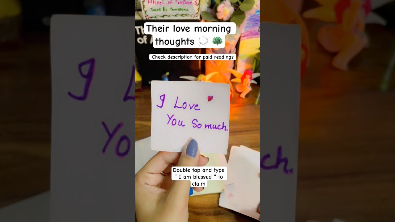Leia mais sobre o artigo They wanna say ☺️😘🦚 #trending #tarot #fyp #youtubeshorts #shorts #love #music #viralvideo