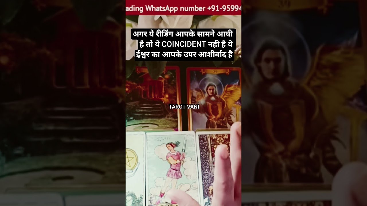 No momento, você está visualizando This is not a coincidence #tarot #tarotvani #shorts #shortvideo #spiritguides #shortsfeed
