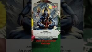 Leia mais sobre o artigo today shiv sandesh 🔱#shortsfeed #tarotreading #lovetarot #tarot #shorts #motivation#divineguidance