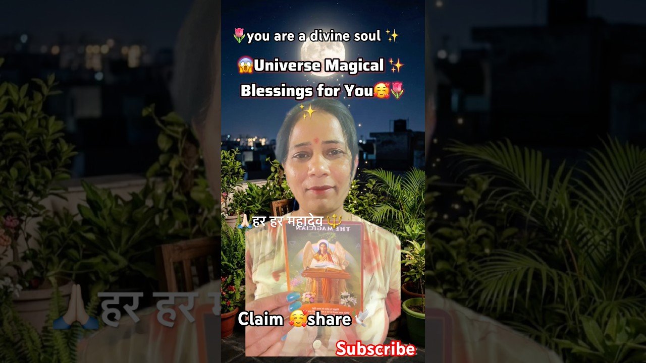 No momento, você está visualizando 🌷Universe Magical💫blessings for you🥰🌹💯 #tarot #divine#love#universe#blessings#fullmoon#ytshorts
