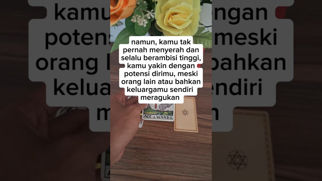 No momento, você está visualizando yang meremehkanmu akan terkejut #tarot #tarotcards #tarotreader