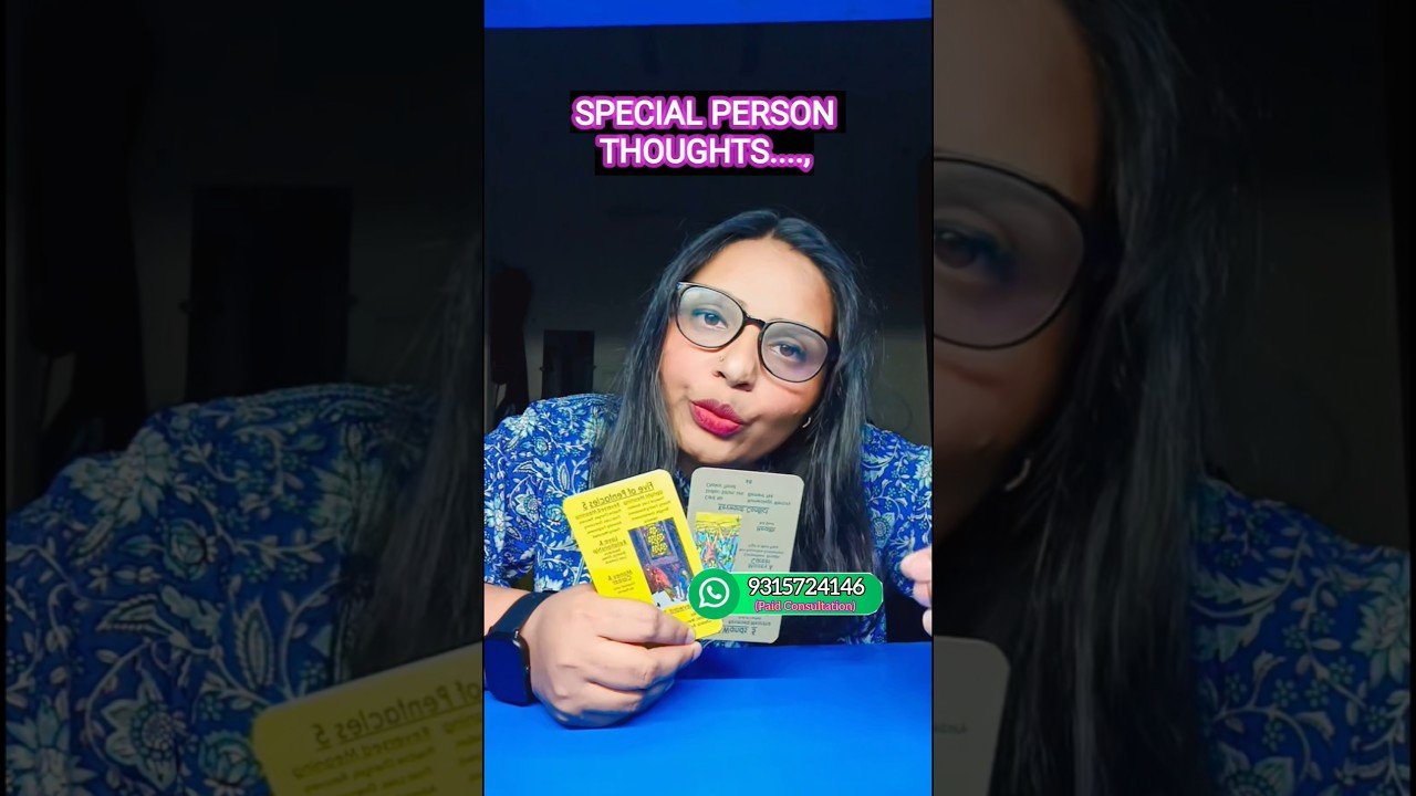 No momento, você está visualizando 🧿YOUR SPECIAL PERSON THOUGHTS TAROT READING ❤️ #shivshakti #lovereading #soulmate #tarot #twinflame