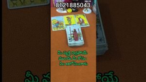 Leia mais sobre o artigo మీ వ్యక్తి నిన్న రాత్రి నిద్ర పోయేముందు మీకోసం ఏం ఆలోచించారు??#shorts #tarot #telugu #love