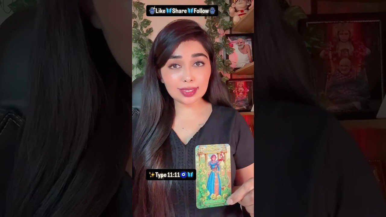No momento, você está visualizando 😱🦋 7 minute me call aane wala hai #tarotreading #tarot
