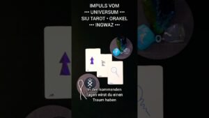 Leia mais sobre o artigo ☄ IMPULS VOM UNIVERSUM 📣 KATSCHING • INGWAZ • #tarot #rune #orakel ☉
