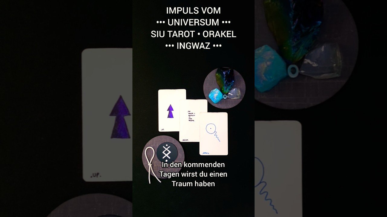 No momento, você está visualizando ☄ IMPULS VOM UNIVERSUM 📣 KATSCHING • INGWAZ • #tarot #rune #orakel ☉