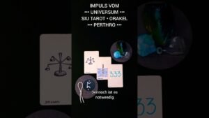 Leia mais sobre o artigo ☄ IMPULS VOM UNIVERSUM 📣 PFROPFEN • PERTHRO • #tarot #rune #orakel ☉