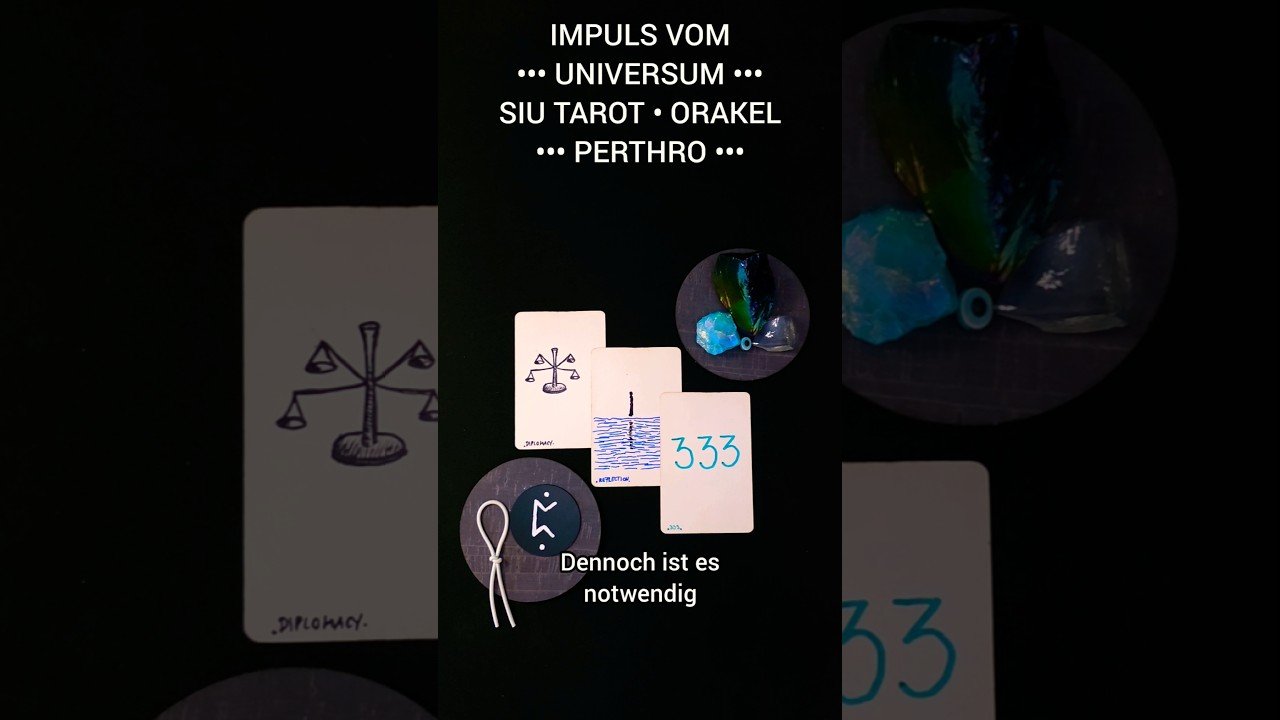 No momento, você está visualizando ☄ IMPULS VOM UNIVERSUM 📣 PFROPFEN • PERTHRO • #tarot #rune #orakel ☉