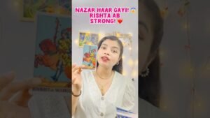 Leia mais sobre o artigo 😱 Nazar Haar Gayi, True Love Jeet Gaya #youtubeshorts #tarot #lovereading #nazar