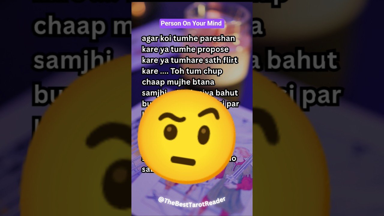 No momento, você está visualizando 🥹 Person On Your Mind 🧐 #channeledmessages #tarot