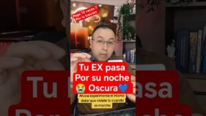 Leia mais sobre o artigo 😭 Tu EX pasa por su noche oscura😭💙 #tarot #lecturacartas #amor