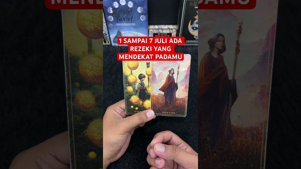 Leia mais sobre o artigo 1 SAMPAI 7 JULI ADA REZEKI YANG MENDEKAT PADAMU #tarot #tarotreading